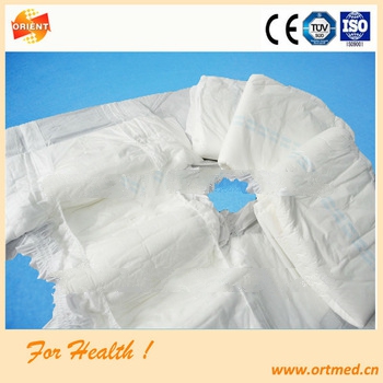 Wholesale PE film PP tapes adult incontinence diaper