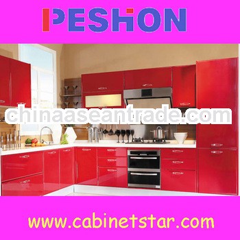 Wholesale modern high gloss kitchen cabinets
