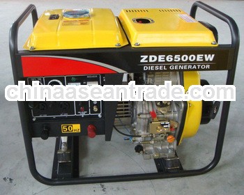 Widely Used! 5kW 50Hz Diesel Welder Generator