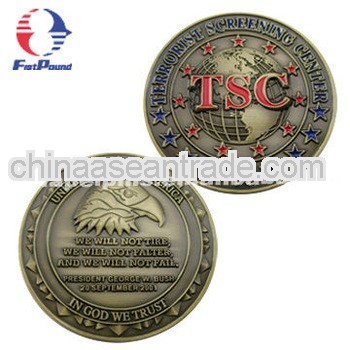 Zinc Alloy TSC Religious Coin