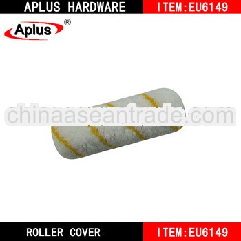 acylic yellow thread paint roller sleeve nap high 11mm