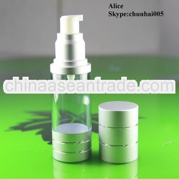 airless bottle 30ml with pump
