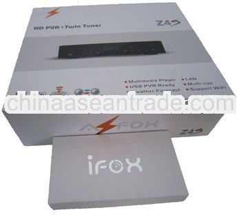 azfox z4s satellite receiver Nagra 3 hd decoder with iks dongle ifox for south america