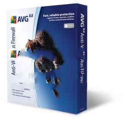 AVG Anti-Virus plus firewall 1 user software
