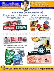 Stickers (for Outdoor)