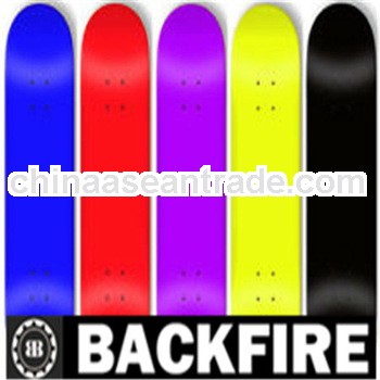 backfire skateboard composite ,ebony fingerboard
