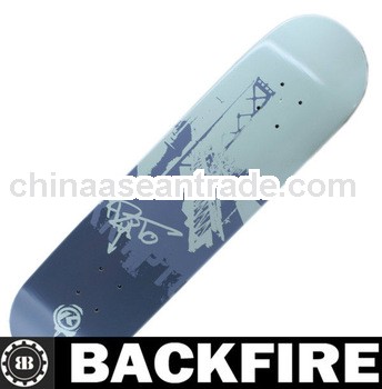 backfire skateboard pp bubble board,skateboard deck canadian maple