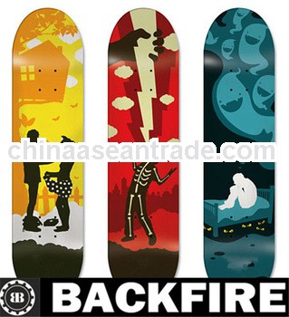 backfire skateboard surf wax,street board,skateboard deck