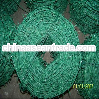 barbed wire/pvc coated barbed wire