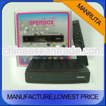best supplier for openbox x5 original full hd decoder paypal payment