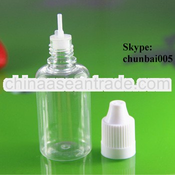 bottle 30ml with childproof cap with long thin tip