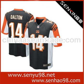 brand mens bright color shortsleeve football jersey in polyester