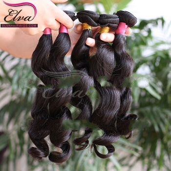 brazilian virgin hair, loose wave 5a grade brazilian hair weave remi
