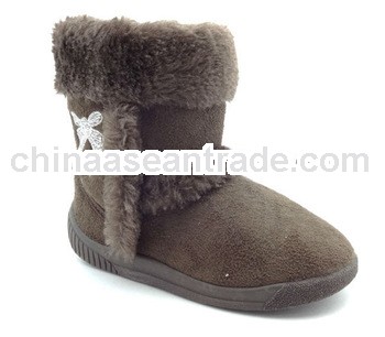 brown boots for kid winter shoes for sale