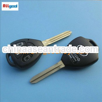 car key shell for Toyota Camry 4 buttons remote key shell toy43 key shell