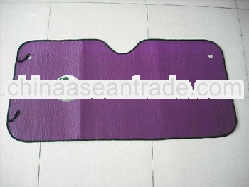 cartoon EPE BUBBLE car front sun shade with silk screen printing