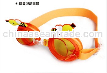 cartoon swim goggles, Anti-fog treatment with soft and comfortable silicone gasket and strap