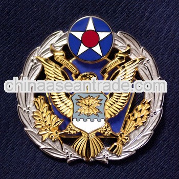 challenge badge with colored enamel