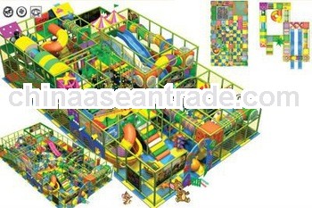 children luxury playground multifunction equipment challenge theme park kids indoor playground naugh