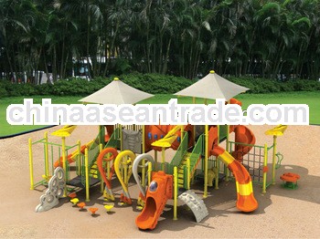 children outdoor long playground big slides for sale