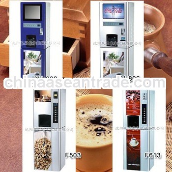 coffee vending machine with coffee instand power f503-197