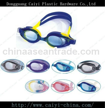 color mixed high quality swim goggle