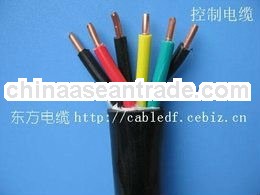 control cable with PVC insulated sheath