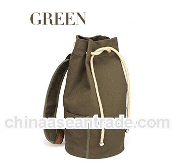 cotton backpack brand new canvas sports bag pack one strap backpack