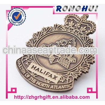 crown logo/military crown/custom metal pin badges