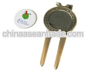 custom culture golf divot tool with marker