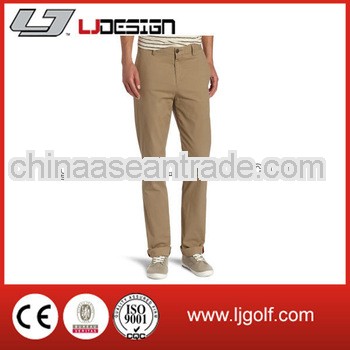 custom design golf pants manufacture