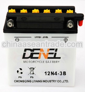 deep cycle battery for 3wheel motorcycle battery12v chinese factory