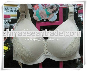 design your size elegant lace big top nipple sexy bra