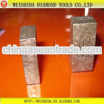 diamond segment for multi-blade cutter