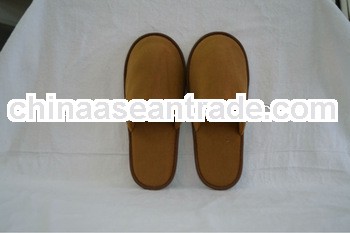 disposable cut velour hotel slippers