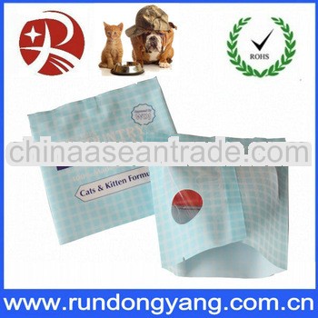 dog food packaging bags with Notch