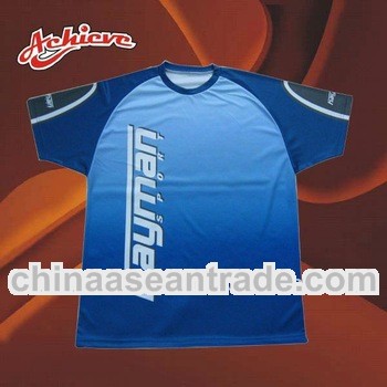 dye sublimation soccer jersey sky blue