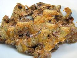 dried fish,