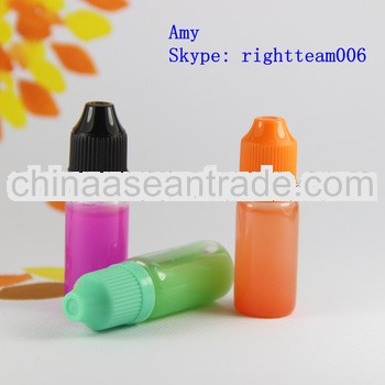 e-cig 15ml PET clear eliquids bottles with label & box