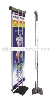 electrical roll up banner for promo disply