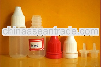 eye drop bottle PE 10ml for e liquid with tamper cap
