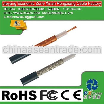factory price cctv rg6 coaxial cable CE RoHS FCC