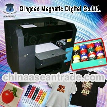 fashion Black cotton tshirt printer (heat press to dry)