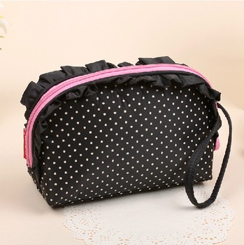 fashion beautiful clutch quilted cosmetic bags