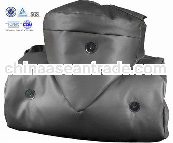 fiberglass thermal insulation fire retardant jacket made of silicon fabric
