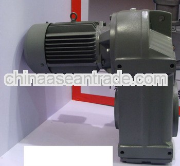 flange mounted F Serial parallel helical gearbox