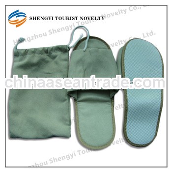 foldable slippers with a pouch travel slippers