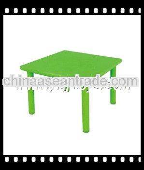 food graded plastic square table for indoor furniture equipment
