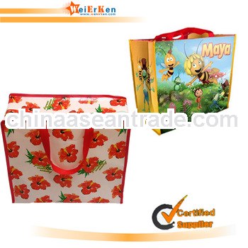 free sample and pp recycle lamination bag for shopping