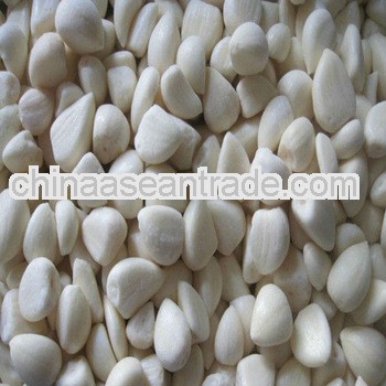 frozen pure white peeled garlic cloves
